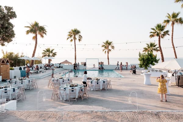 Seaside Destination Wedding Inspiration Thalasses Villas Crete