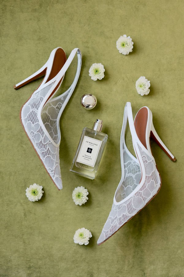 Timeless Minimal Wedding Refined White Green Details