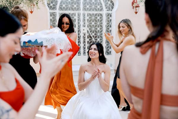 Timeless Minimal Wedding Refined White Green Details