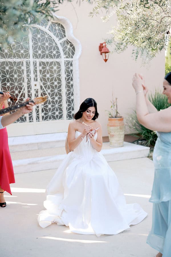 Timeless Minimal Wedding Refined White Green Details