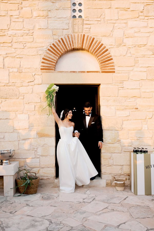 Timeless Minimal Wedding Refined White Green Details
