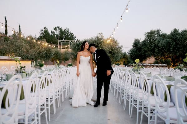 Timeless Minimal Wedding Refined White Green Details
