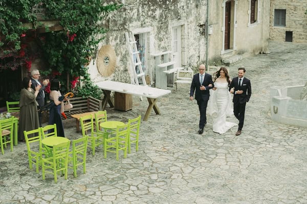 Beautiful Outdoor Wedding Areopoli Sea Views