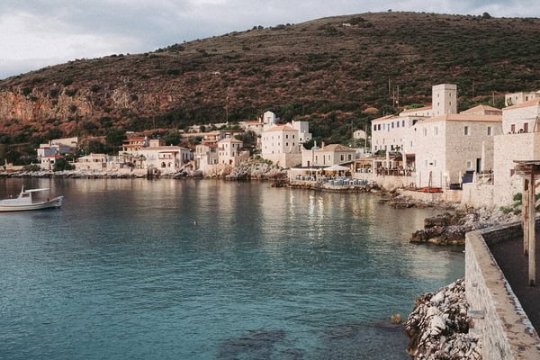 Beautiful Outdoor Wedding Areopoli Sea Views