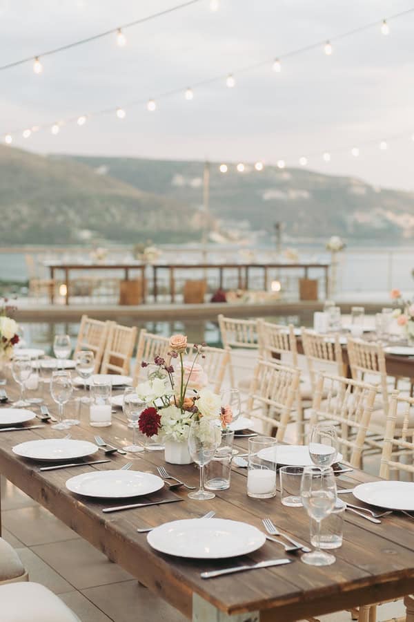 Beautiful Outdoor Wedding Areopoli Sea Views