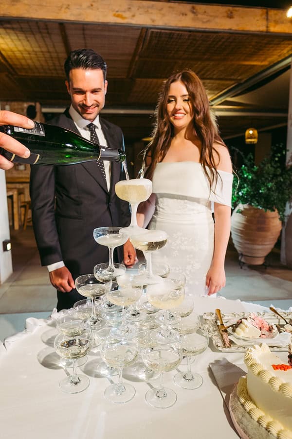 Beautiful Outdoor Wedding Areopoli Sea Views