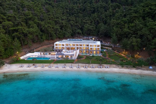 Romantic Honeymoon Escape Vathi Cove Thassos