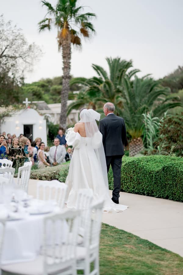 Romantic Seaside Wedding Athens White Roses Aegean Inspired Details