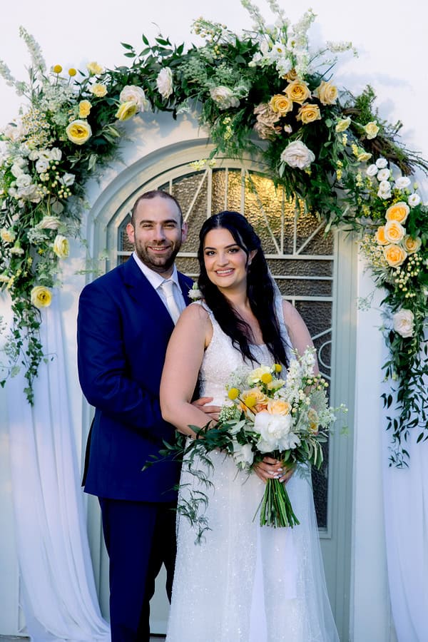 Romantic Summer Wedding Athens Vibrant Yellow Details