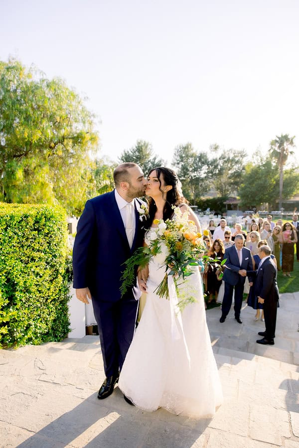 Romantic Summer Wedding Athens Vibrant Yellow Details
