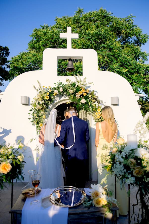 Romantic Summer Wedding Athens Vibrant Yellow Details