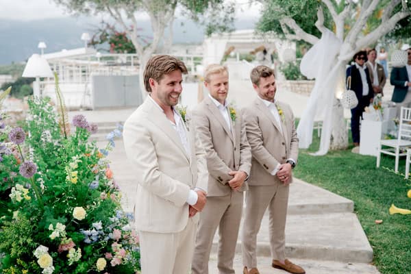 Romantic Summer Wedding Kalamata Orange Details