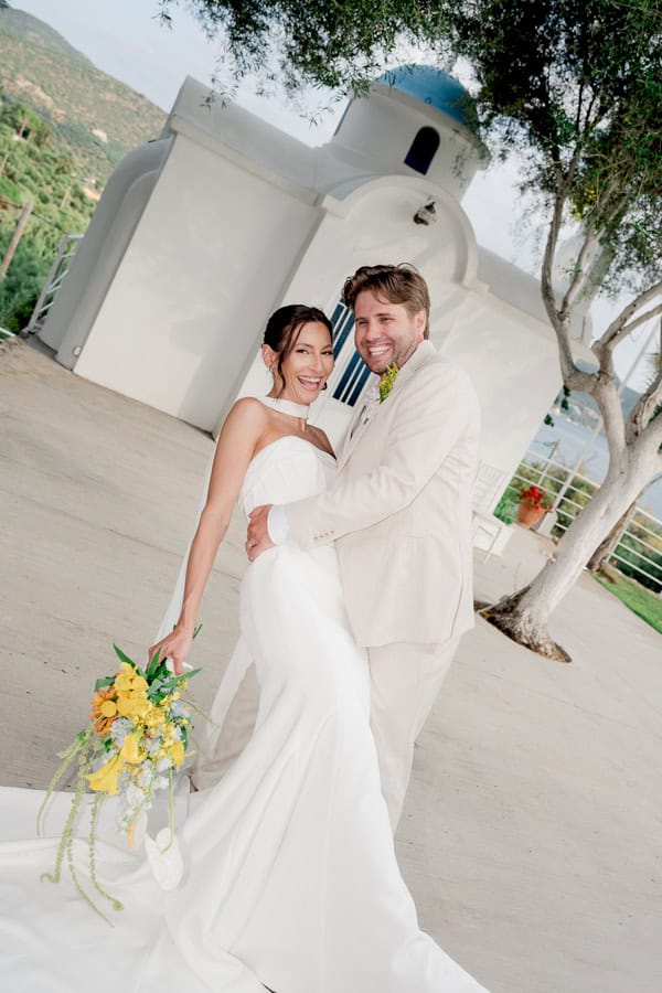 Romantic Summer Wedding Kalamata Orange Details