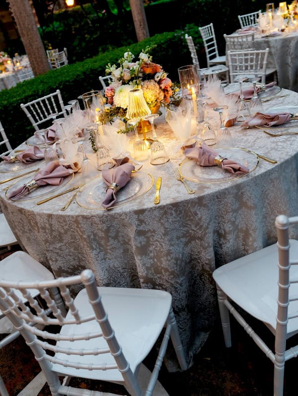 Romantic Wedding Chios Pastel Flowers Antique Gold Details