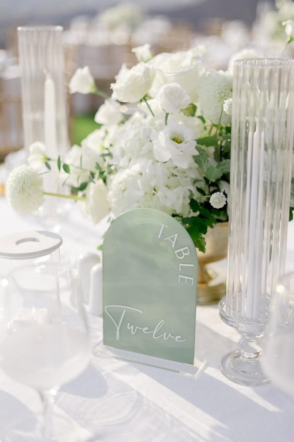 Timeless Destination Wedding Athens White Florals
